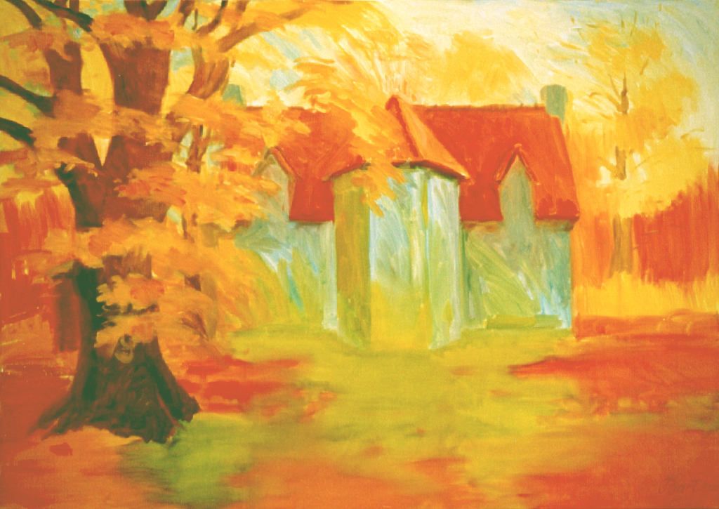 "Herfst bij de duno villa", 2000
