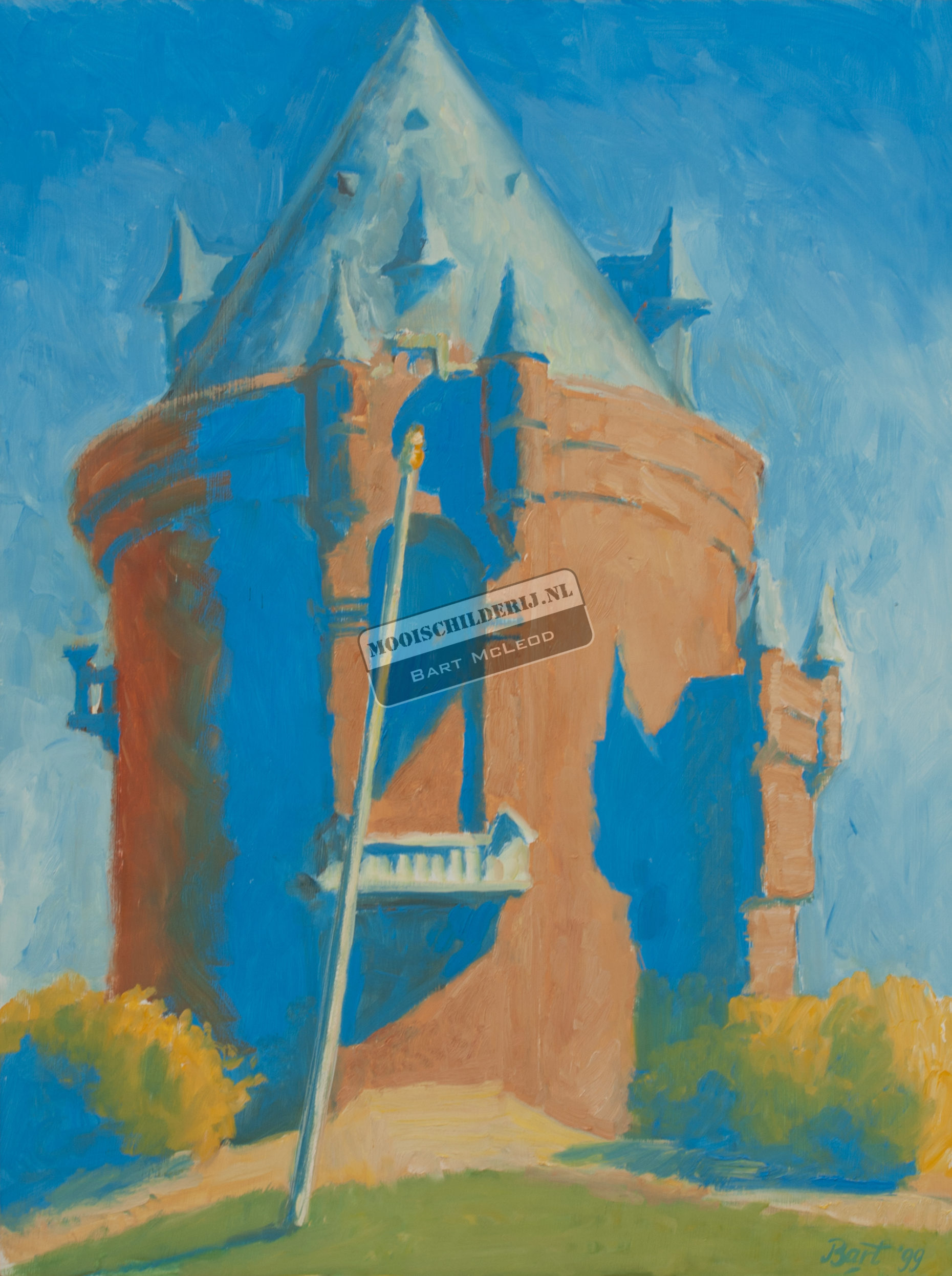 "Gelderse Toren met blauw", 1999