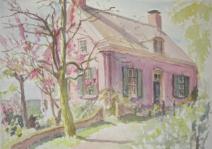 "Roze huis in Oosterbeek" (2000)