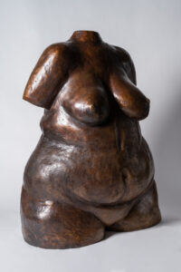 Tors 1, bronzen beeld door Bart McLeod